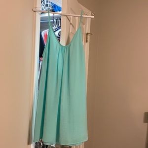 Mint Green Spaghetti Strap dress